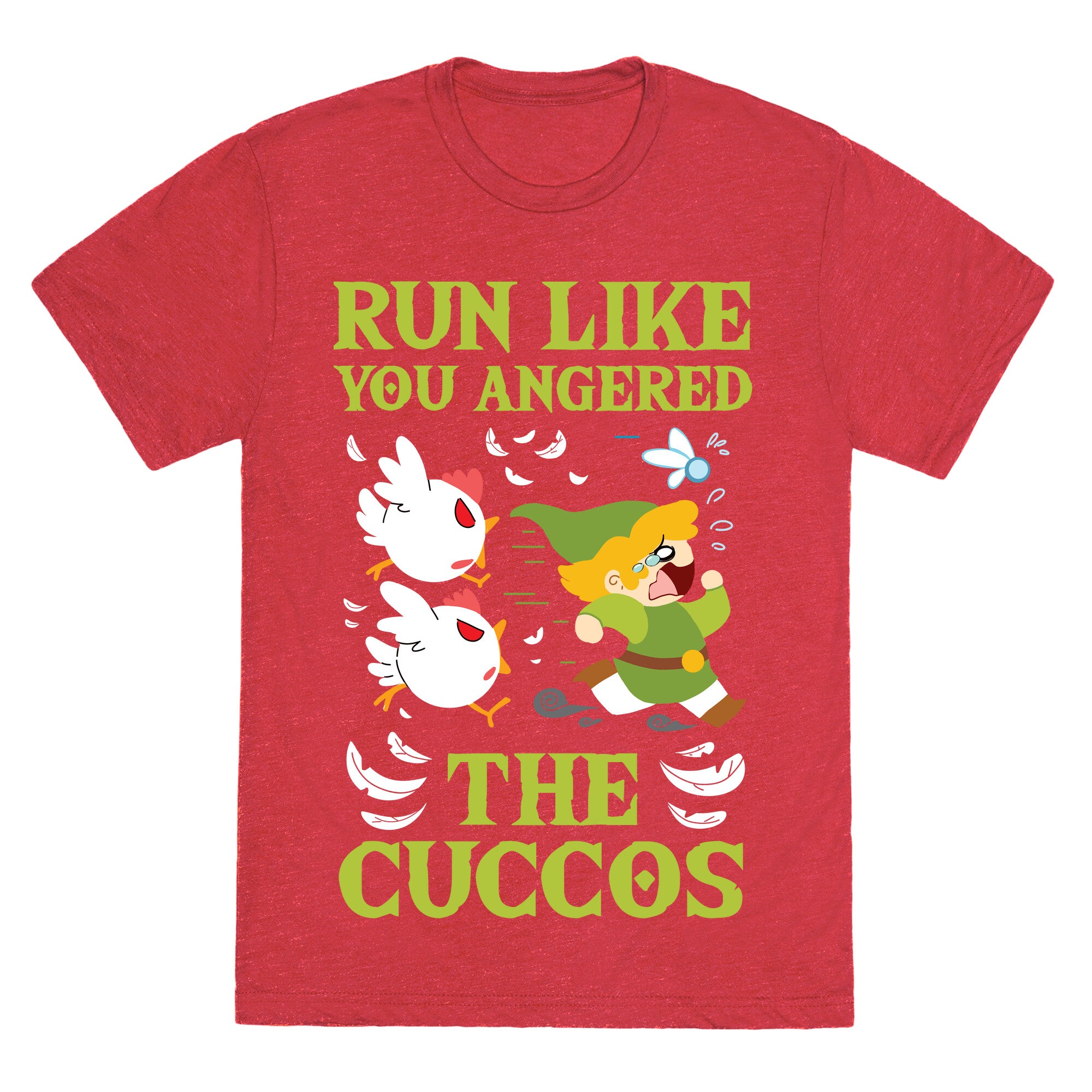 Run Like You Angered The Cuccos Unisex Triblend Tee